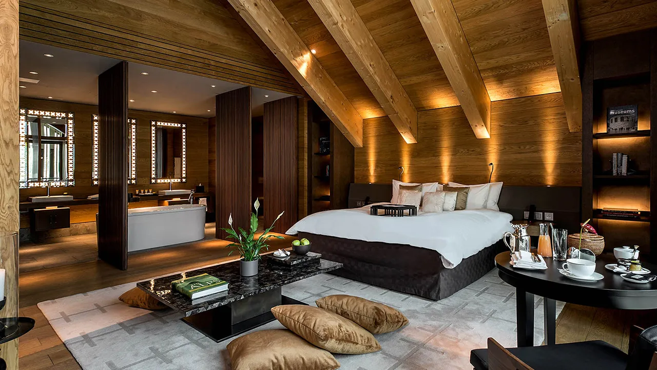 Lavish Swiss accommodations on your supercar driving tour