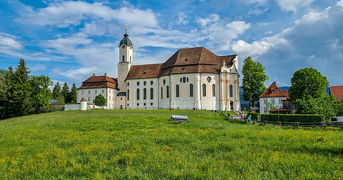 The Pilgrimage Church of Wies, Munich, Germany