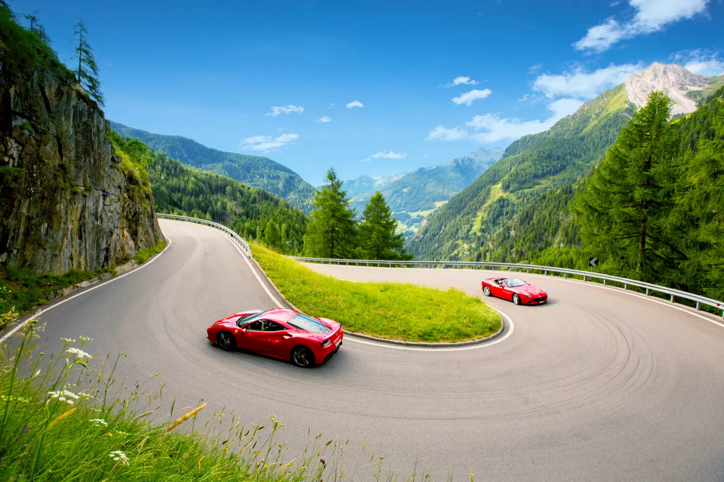 Stay in a junior suite and enjoy a supercar drive day on a luxury stay drive package