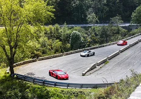 Drive a fleet of supercars on a Formula One tour of Europe