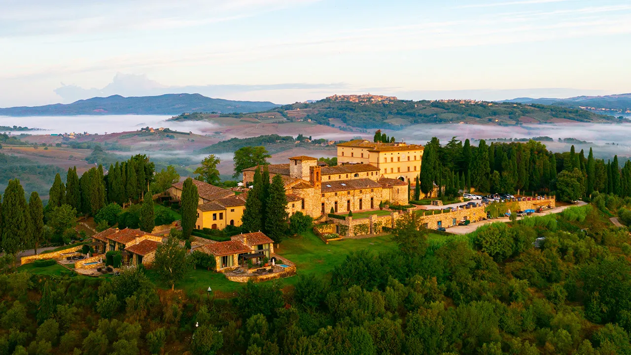 Stay in a luxury secluded villa on your Tuscan driving tour