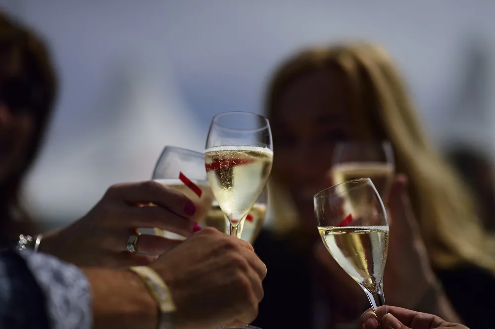 Sip champagne from the F1 Austin Paddock Club or Champions Club for the US Grand Prix