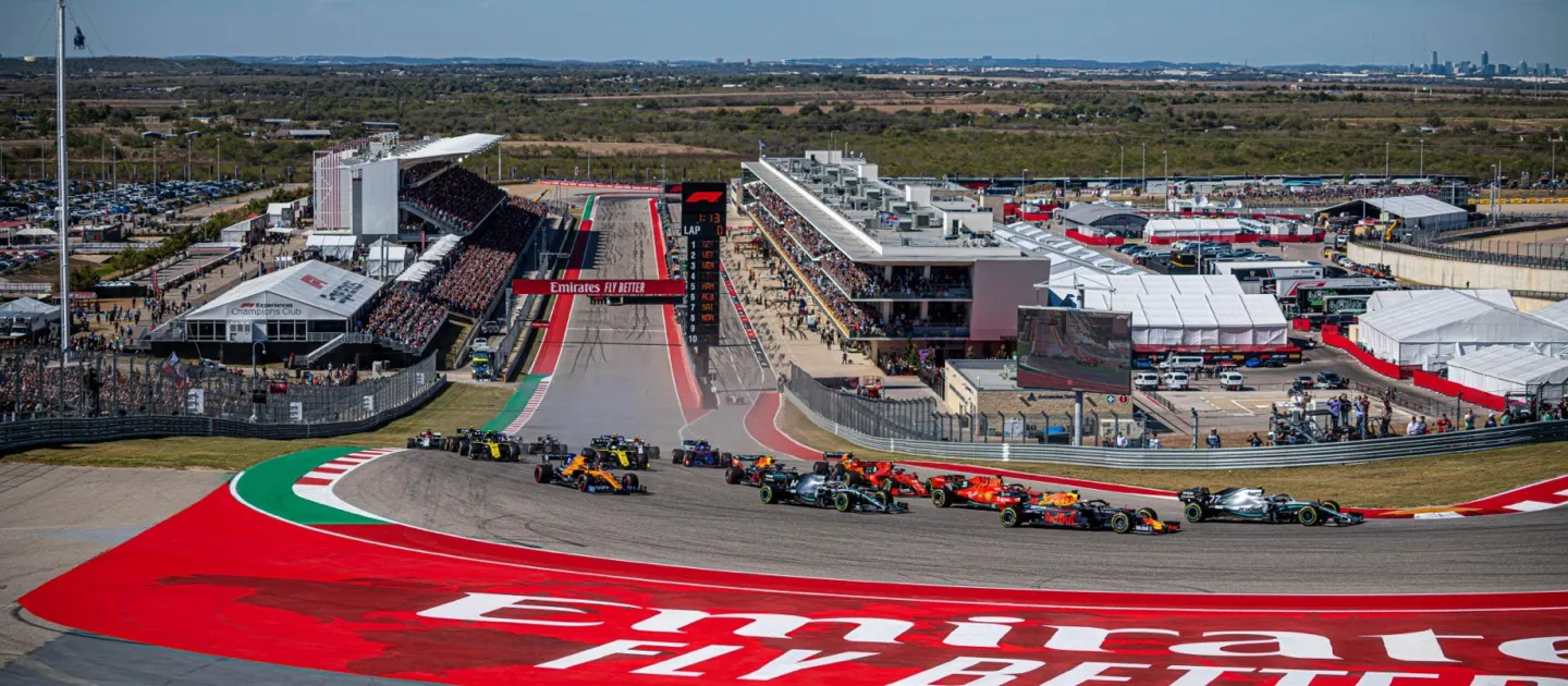Watch the iconic US Grand Prix in Austin in luxurious f1 hospitality